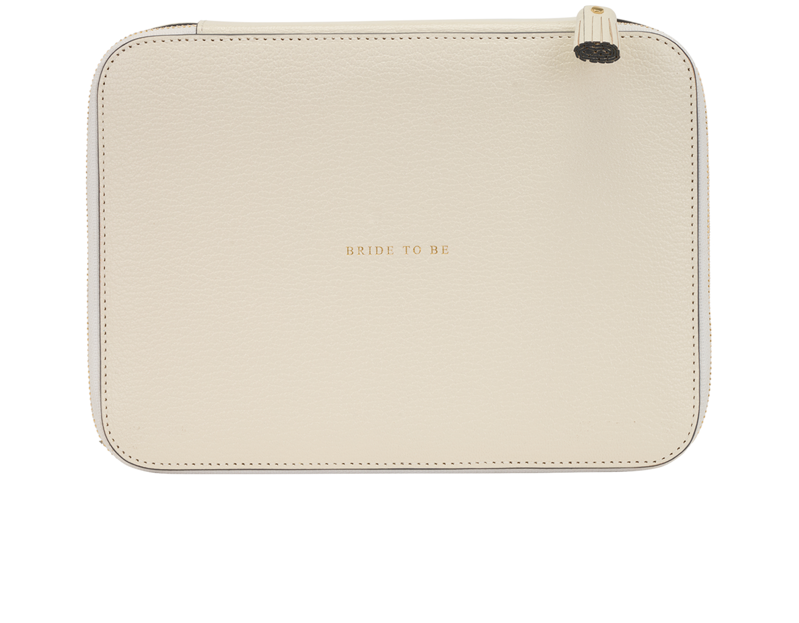 Anya Hindmarch Bride To Be Box, &pound;150, Accessories, Cream, Leather, Inside view